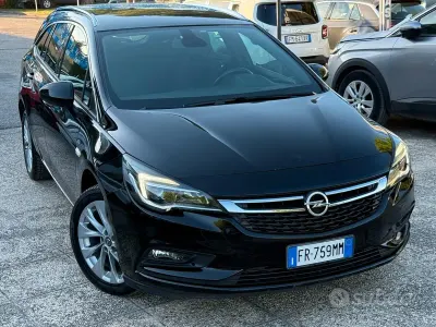 Usata Opel Astra 110 CV (80 kW) 2018 Nero Station wagon