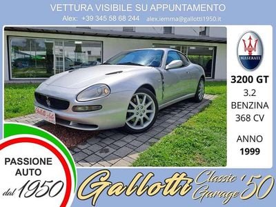 Usata Maserati 3200 368 CV (270 kW) 1999 Argento Coupé