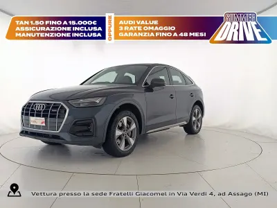 Usata Audi Q5 Sportback Advanced 299 CV (219 kW) 2023 Grigio manhattan metallizzato SUV