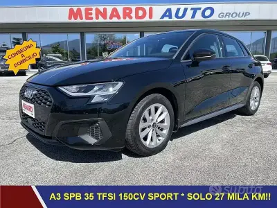 Brugt Audi A3 Advanced Plus 150 HK (110 kW) 2023 Sort Sedan