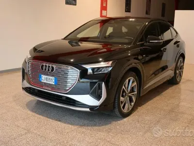 Usata Audi Q4 Sportback e-tron S-Line 69 kW (95 CV) 2022 Nero SUV