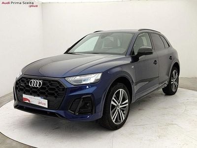Usata Audi Q5 S-Line 204 CV (150 kW) 2024 Blu navarra metallizzato SUV