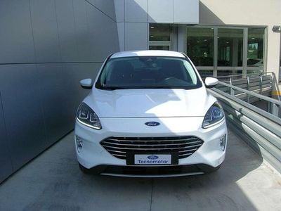 Usata Ford Kuga Titanium 224 CV (164 kW) 2020 Frozen white SUV