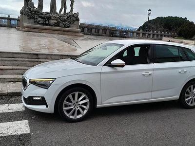 Usata Skoda Scala 90 CV (66 kW) 2022 Bianco Utilitaria