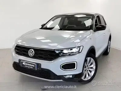 Usata VW T-Roc Advance 116 CV (85 kW) 2019 Bianco SUV