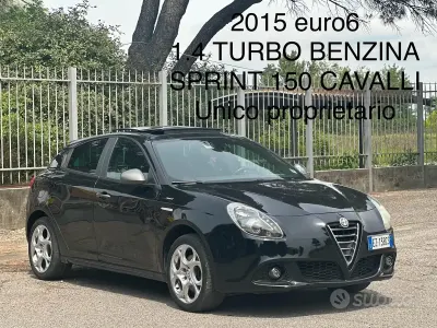 Usata Alfa Romeo Giulietta Sprint 150 CV (110 kW) 2015 Nero Utilitaria