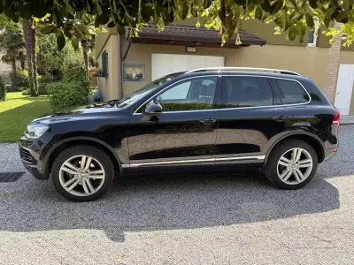 Usata VW Touareg 245 CV (180 kW) 2014 Nero SUV