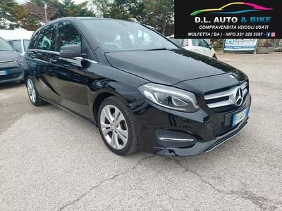 Usata Mercedes B200 Premium 136 CV (100 kW) 2016 Nero Monovolume
