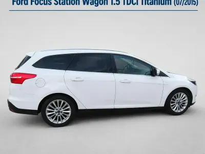 Usata Ford Focus Titanium 120 CV (88 kW) 2015 Bianco Station wagon