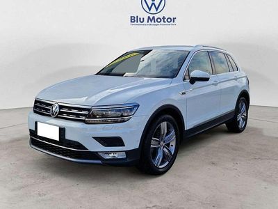 Usata VW Tiguan Advance 150 CV (110 kW) 2017 0q pure white SUV
