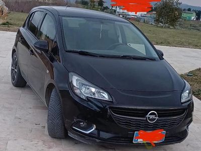 Usata Opel Corsa 75 CV (55 kW) 2017 Nero Berlina
