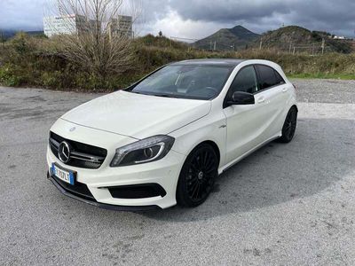 usata Mercedes A45 AMG TETTO SCARICO AMG NAVI TAGLIANDI UFFICIALI