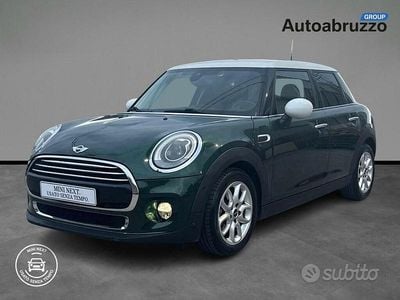 Usata Mini Cooper Hype 136 CV (100 kW) 2017 Verde Utilitaria