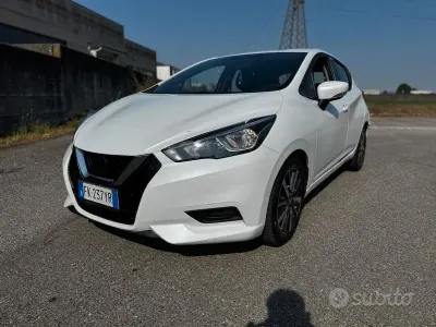 Second-hand Nissan Micra N-Connecta 90 CP (66 kW) 2017 Alb Hatchback