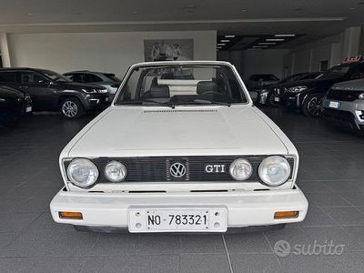 Usata VW Golf Cabriolet 110 CV (80 kW) 1982 Bianco Cabrio