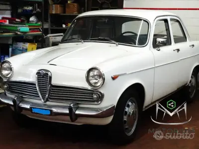 Gebraucht Alfa Romeo Giulietta Ti 75 PS (55 kW) 1960 Weiß Limousine