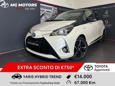 usata Toyota Yaris Hybrid Yaris 1.5 Hybrid 5 porte Trend "White Edition"