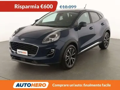 Usata Ford Puma Titanium 125 CV (91 kW) 2024 Blu SUV