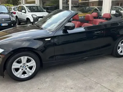 Usata BMW 118 Cabriolet 143 CV (105 kW) 2009 Nero Cabrio