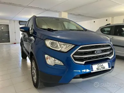 Usata Ford Ecosport Titanium 99 CV (72 kW) 2019 Bluazzurro SUV
