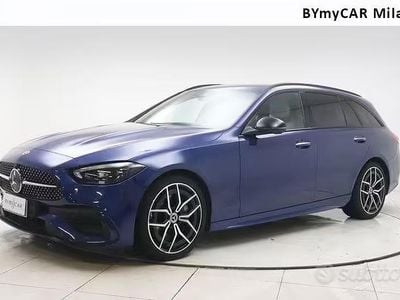 Usata Mercedes C300e Premium 2023 Nero Station wagon