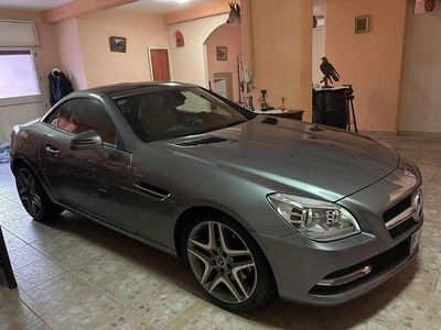 Begagnad Mercedes SLK250 AMG Edition 1 136 HK (100 kW) 2011 Silver Cab