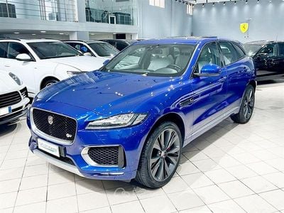 Usata Jaguar F-Pace S 300 CV (220 kW) 2016 Blu SUV