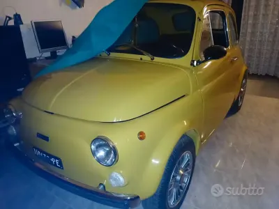 Usata Fiat 500 1970 Giallo Utilitaria