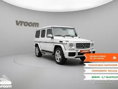 Begagnad Mercedes G63 AMG AMG 544 HK (400 kW) 2015 Vit SUV