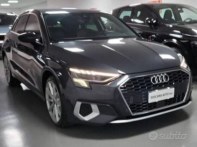 Usata Audi A3 S-Line 150 CV (110 kW) 2021 Grigio Berlina