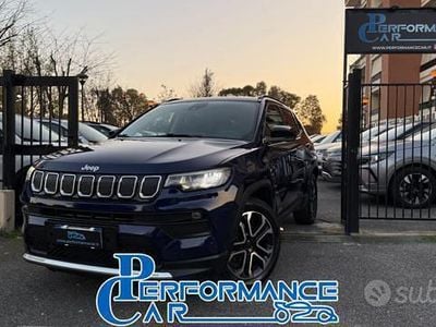 Usata Jeep Compass Limited 131 CV (96 kW) 2021 Blu metallizzato SUV