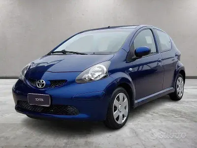 Second-hand Toyota Aygo 68 CP (50 kW) 2008 Albastru Hatchback