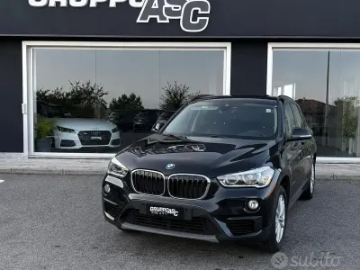 Usata BMW X1 Sport Line 150 CV (110 kW) 2018 Nero SUV