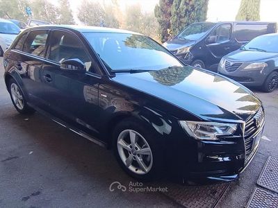 Usata Audi A3 S-Line 116 CV (85 kW) 2018 Nero Berlina