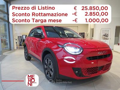 Nuova Fiat 600 Pop 110 CV (80 kW) 2026 Rosso SUV