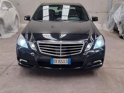 Usata Mercedes E350 Avantgarde 231 CV (169 kW) 2009 Nero Berlina