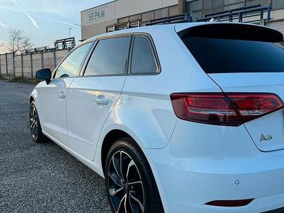Usata Audi A3 Sport 116 CV (85 kW) 2017 Bianco Berlina