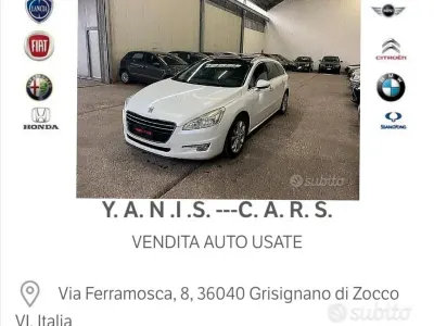 Usata Peugeot 508 112 CV (82 kW) 2012 Bianco Berlina