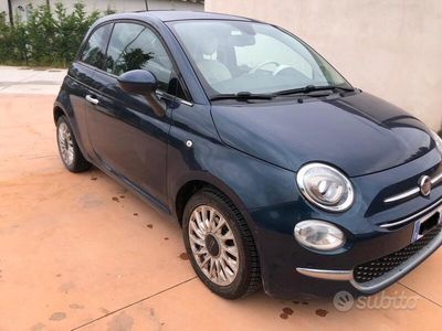 Usata Fiat 500 95 CV (69 kW) 2016 Blu Berlina