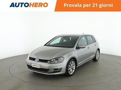 Usata VW Golf VII Highline 125 CV (91 kW) 2015 Grigio Berlina