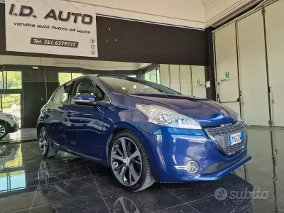 Usata Peugeot 208 Allure 115 CV (84 kW) 2012 Blu Utilitaria