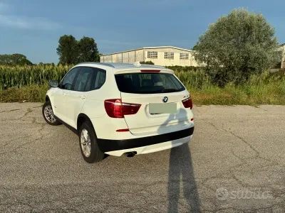 Usata BMW X3 184 CV (135 kW) 2011 Bianco SUV