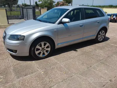 Usata Audi A3 140 CV (102 kW) 2008 Grigio Utilitaria