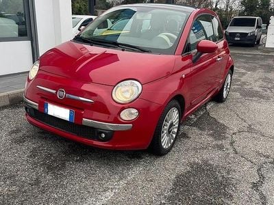 Usata Fiat 500 Lounge 69 CV (50 kW) 2011 Rosso Utilitaria