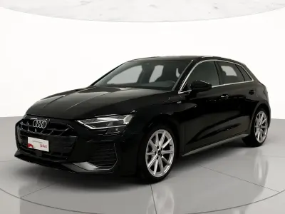 Usata Audi A3 S-Line 150 CV (110 kW) 2025 0e nero mito metallizzato Berlina