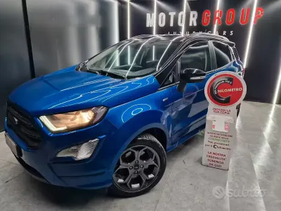 Usata Ford Ecosport 125 CV (91 kW) 2018 Blu SUV