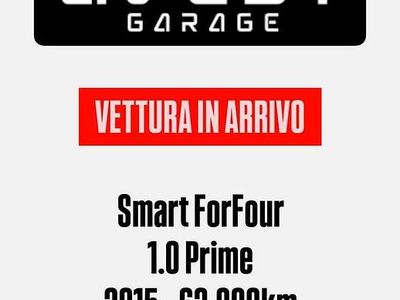 Nero Usata 2015 Smart ForFour Prime Utilitaria | 9500 € (Buon prezzo)