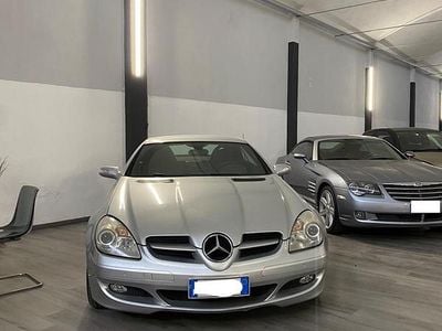 Usata Mercedes SLK200 163 CV (119 kW) 2005 Grigio Cabrio