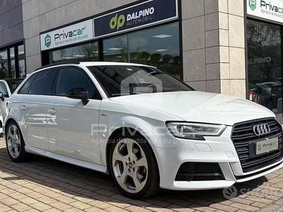 Usata Audi A3 Sportback Sport 150 CV (110 kW) 2017 Bianco Utilitaria