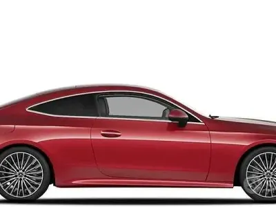 Nuova Mercedes CLE300 2026 Rosso Coupé